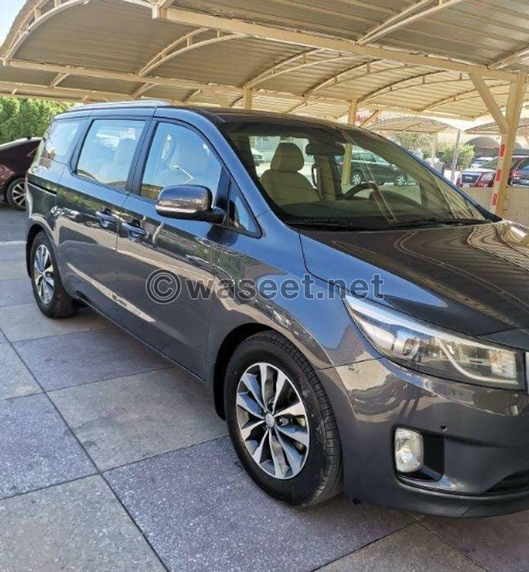 Kia Carnival 2016 model for sale 9