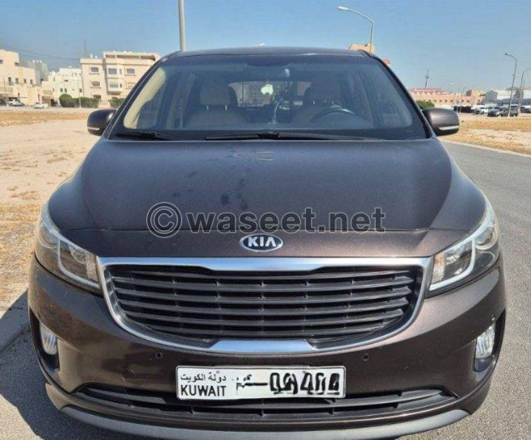 Kia Carnival 2017 model for sale 0