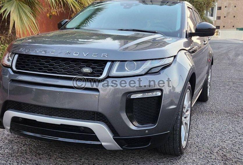 Land Rover Evoque 2016 for sale  0