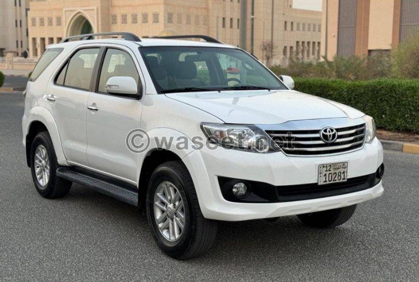 Toyota Fortuner 2013 for sale 1