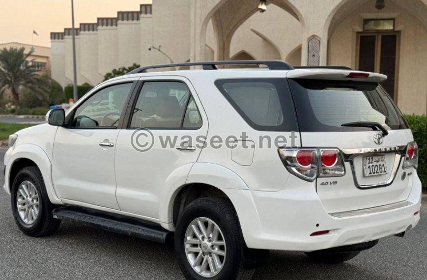 Toyota Fortuner 2013 for sale 4