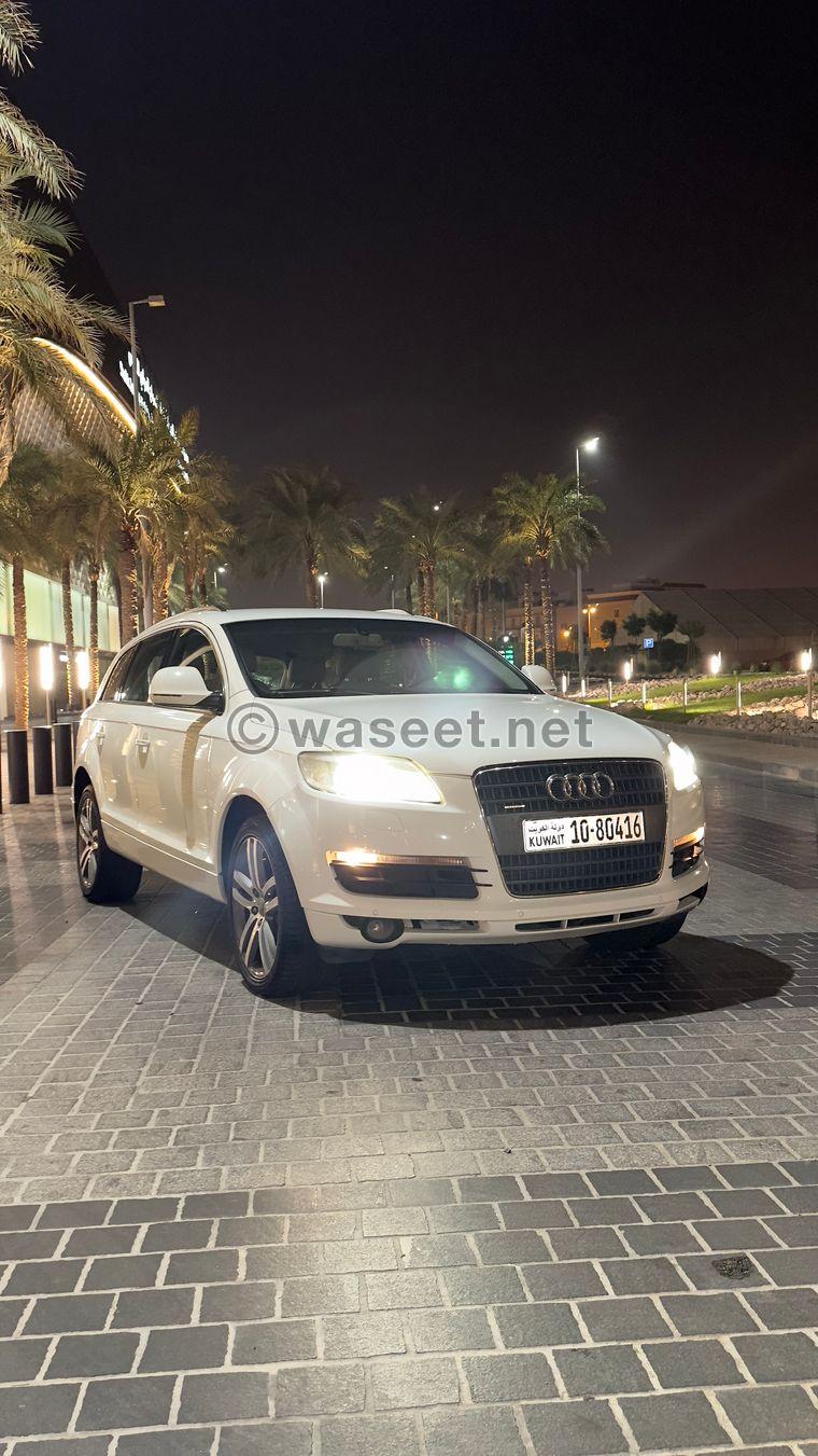 Audi Q7 2007 model for sale  0