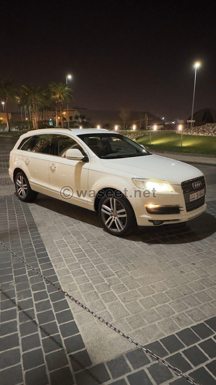 Audi Q7 2007 model for sale  2