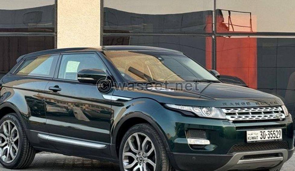 For sale Range Rover Evoque model 2013 8