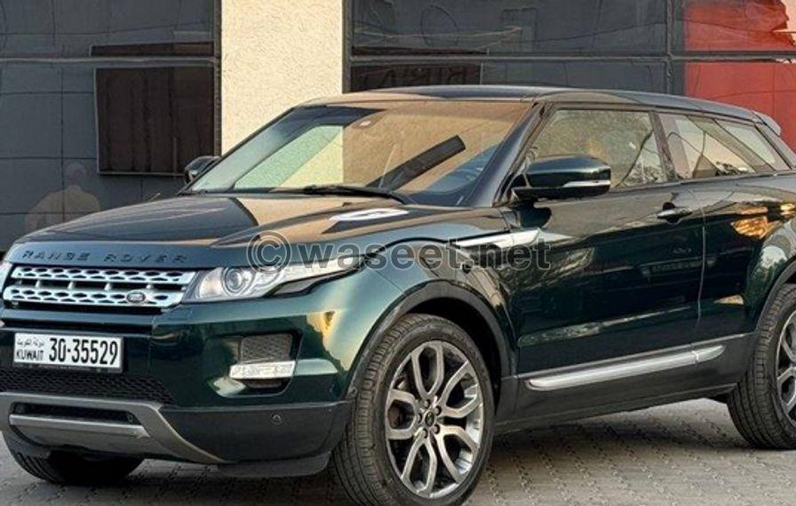 For sale Range Rover Evoque model 2013 9