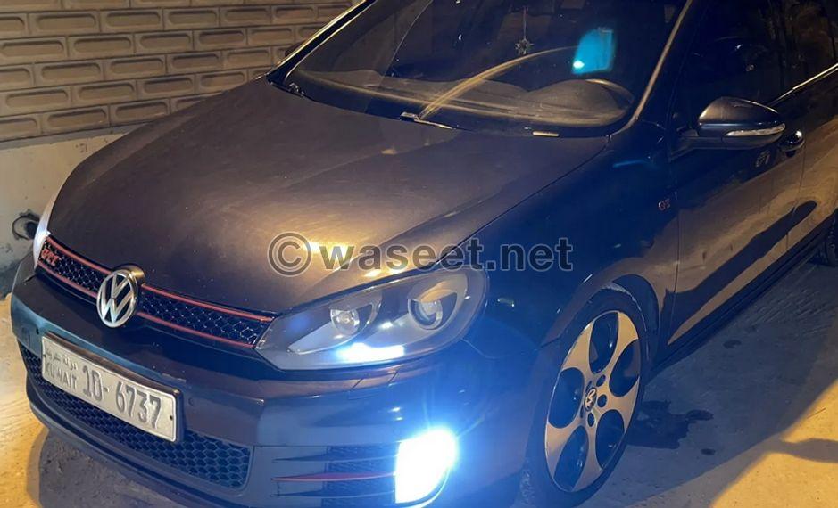 للبيع فولكس فاجن جولف GTI موديل 2010  8