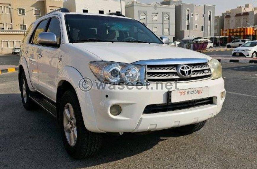 Toyota Fortuner 2011 model for sale 5