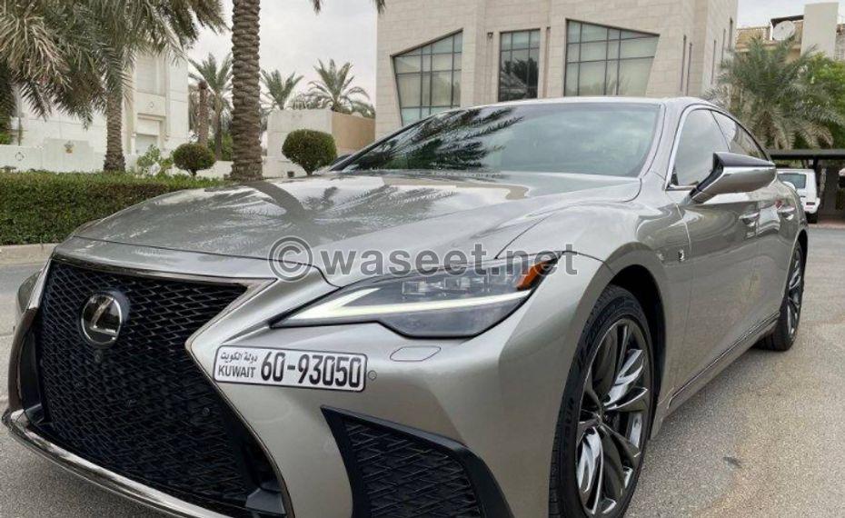 Lexus LS 500 F Sport model 2022 0