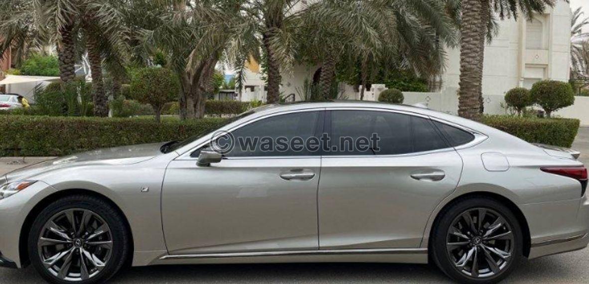 Lexus LS 500 F Sport model 2022 1