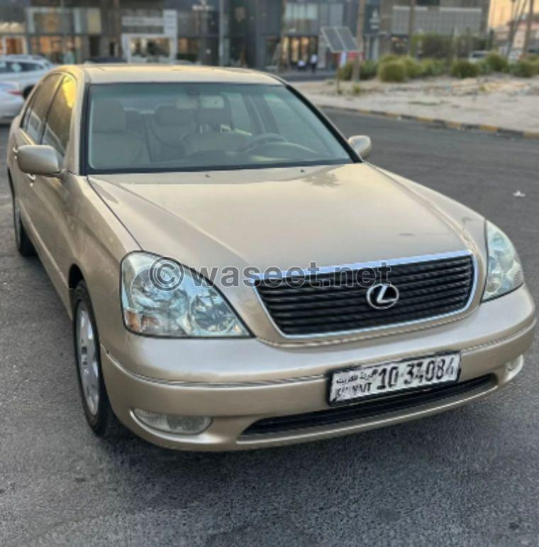 Lexus LS 430 model 2001 for sale 0