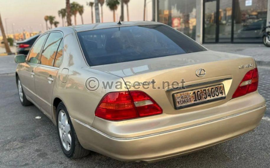 Lexus LS 430 model 2001 for sale 1