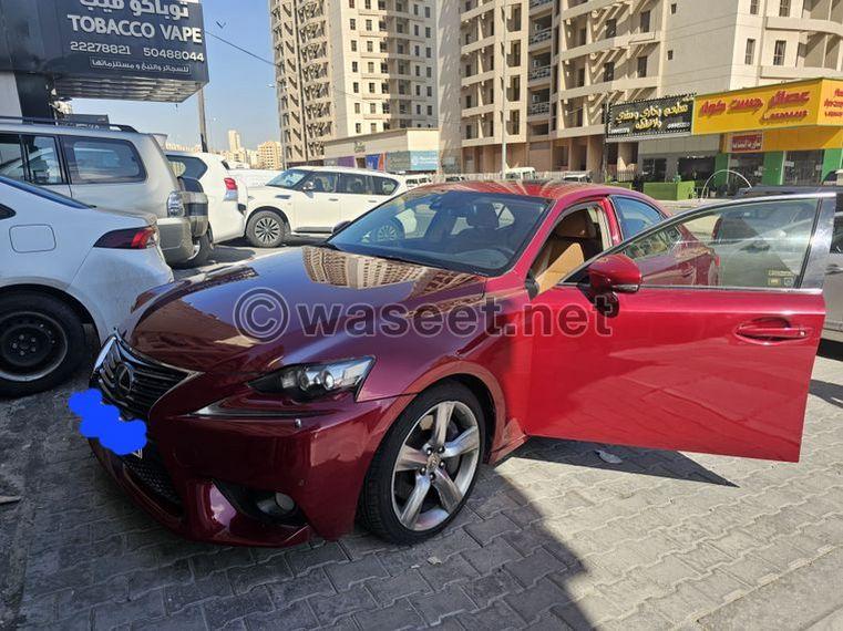  Lexus IS350 model 2014  1