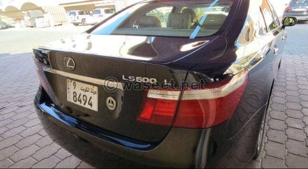 للبيع لكزس LS600 موديل 2008 9