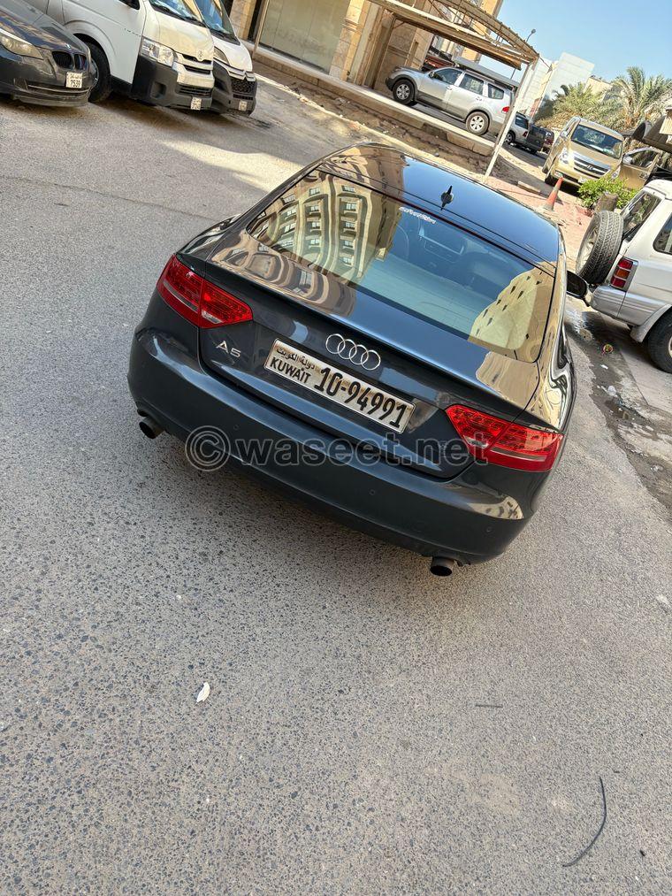 Audi A5 for sale, car in excellent condition, 2012  1