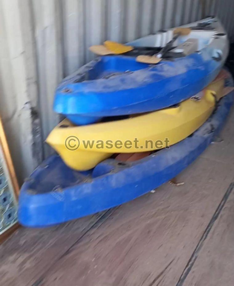 For sale 3 used sea kayaks 0