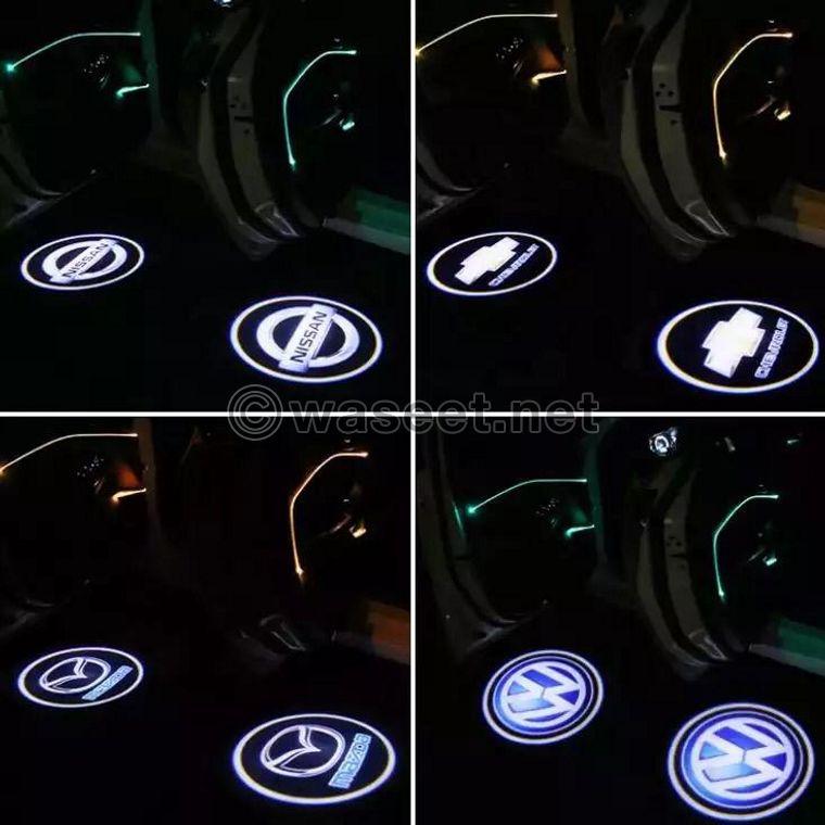 Car logo projector (without installation and batteries 5