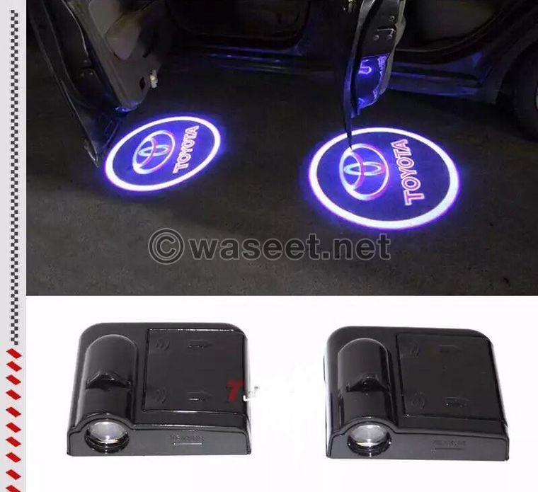 Car logo projector (without installation and batteries 8