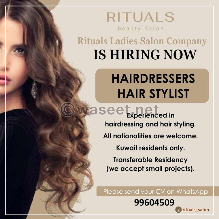 Wanted to work at Rituals Spa Salon Company for Ladies 0