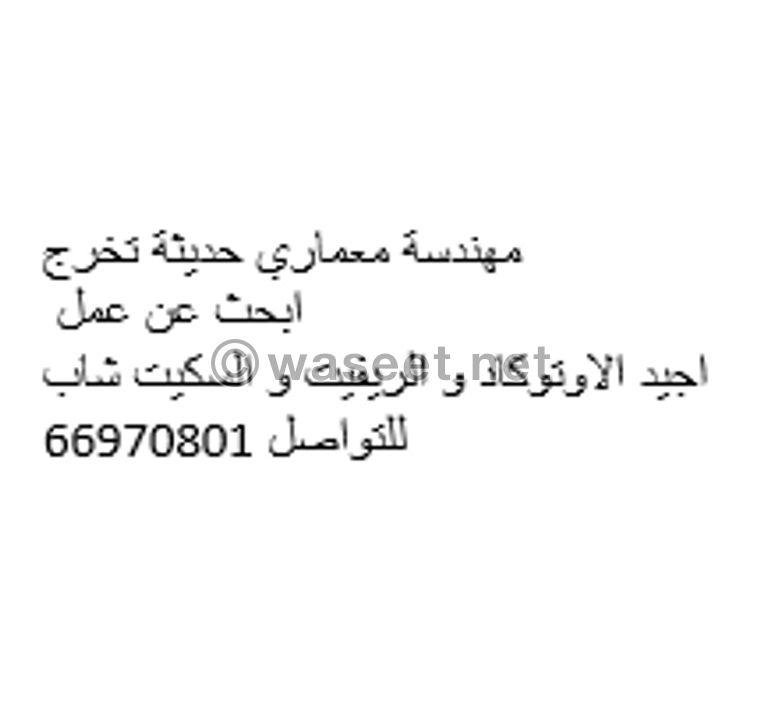 مهندسة معماري حديثة تخرج  0