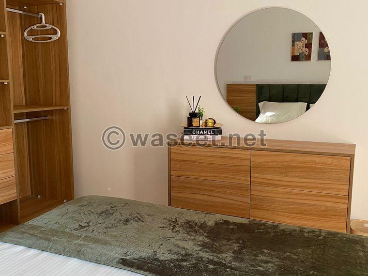 For rent a hotel apartment in Madina, the most prestigious compound in Cairo 3