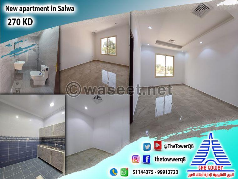 For rent in Salwa, an apartment in a great location for the first inhabitant  0