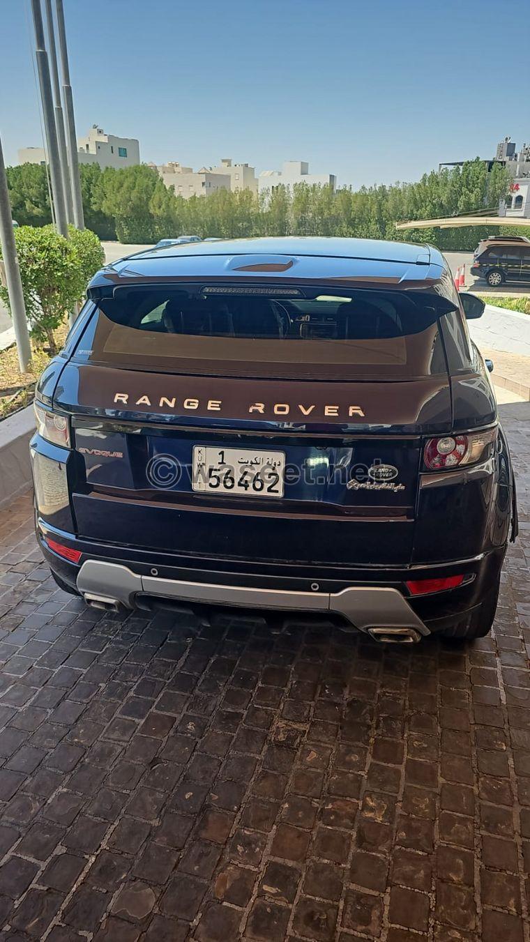 Evoque 2015 for sale 2