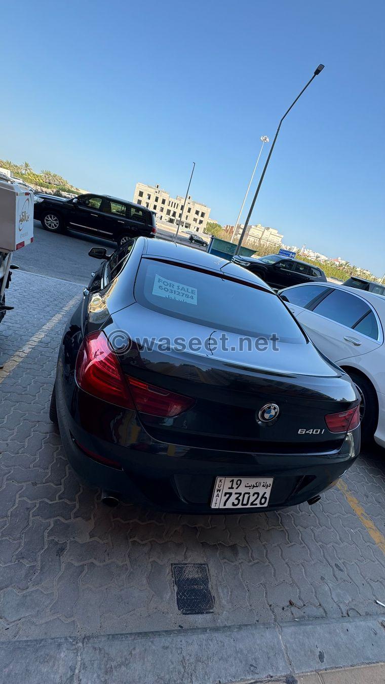 BMW 640i 2015 imported from Qatar 6