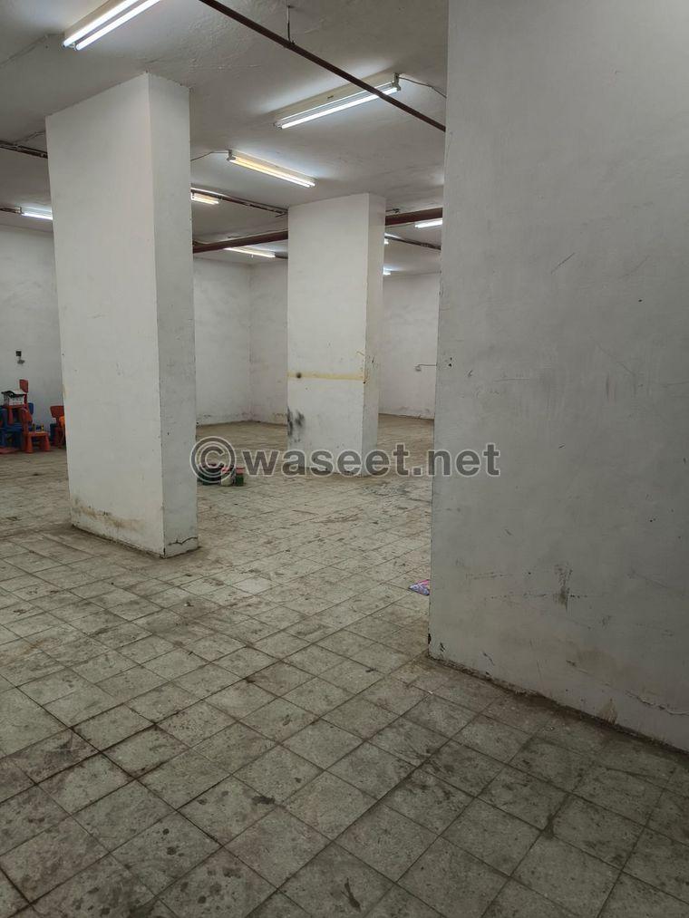 For rent, the basement of the Salmiya store, block 6 0