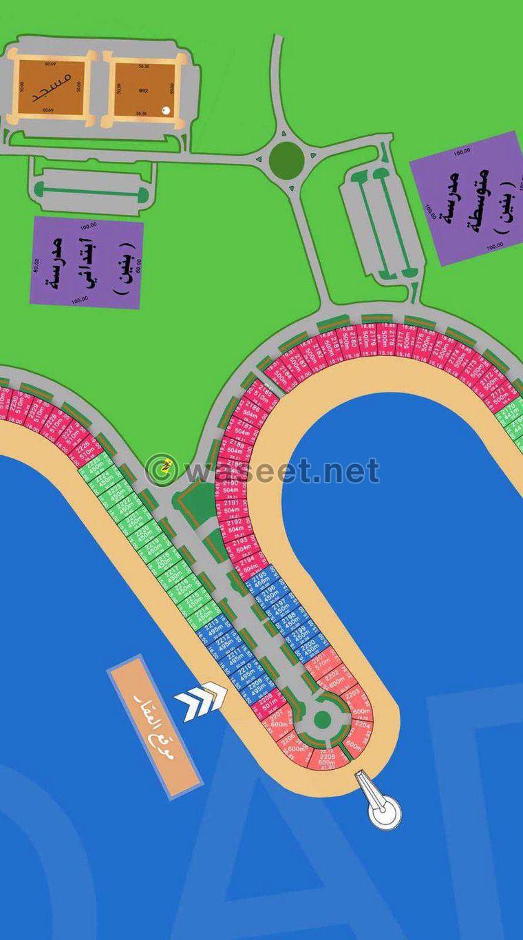   Land for sale in Sabah Al Ahmad Sea City, phase 4 0