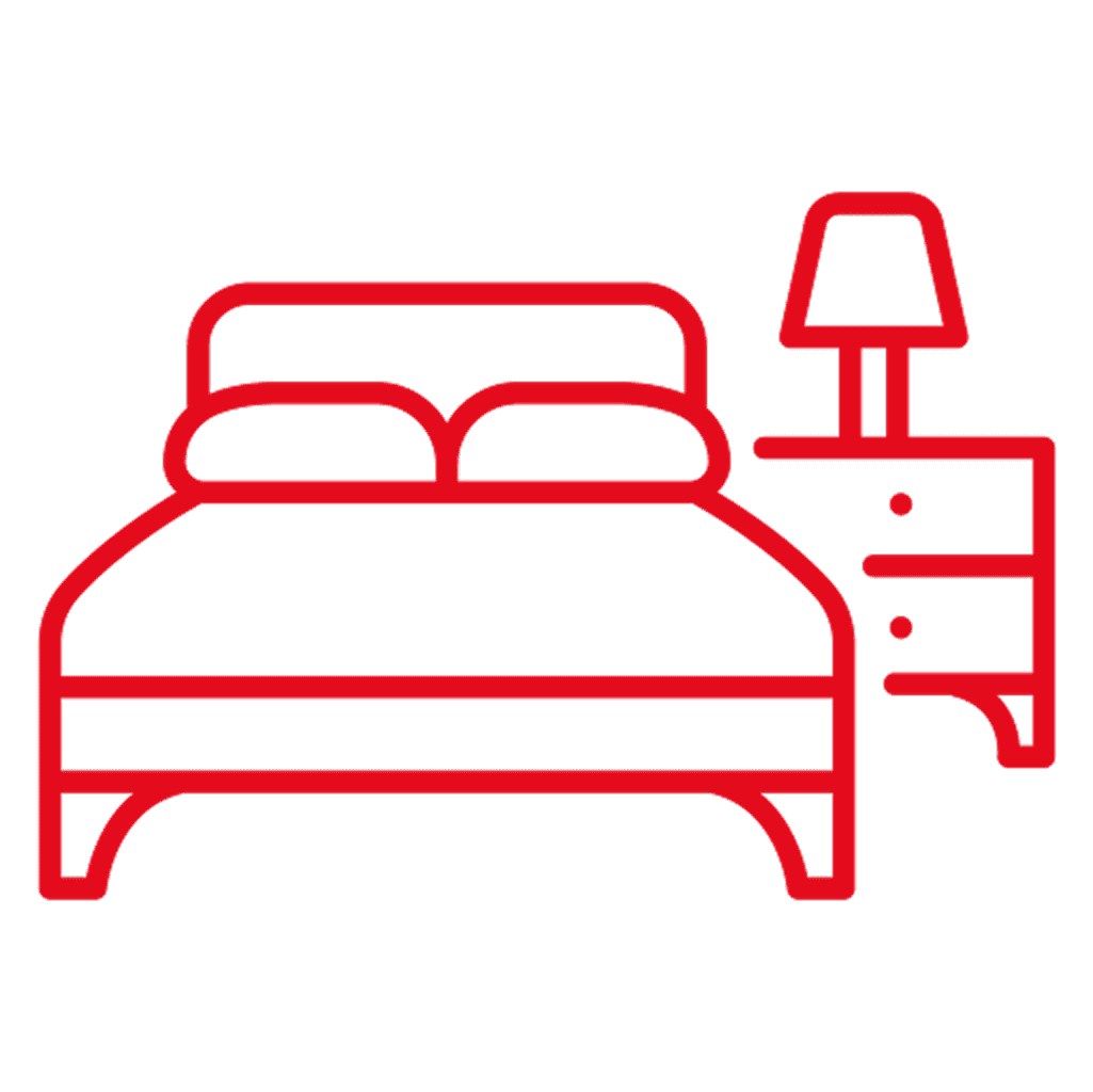 جميع غرف النوم