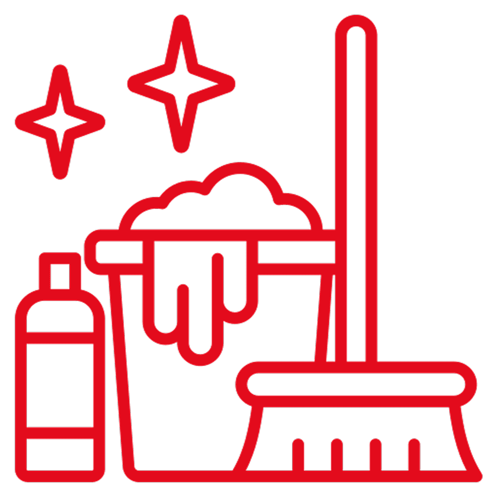 تنظيف المطابخ والحمامات