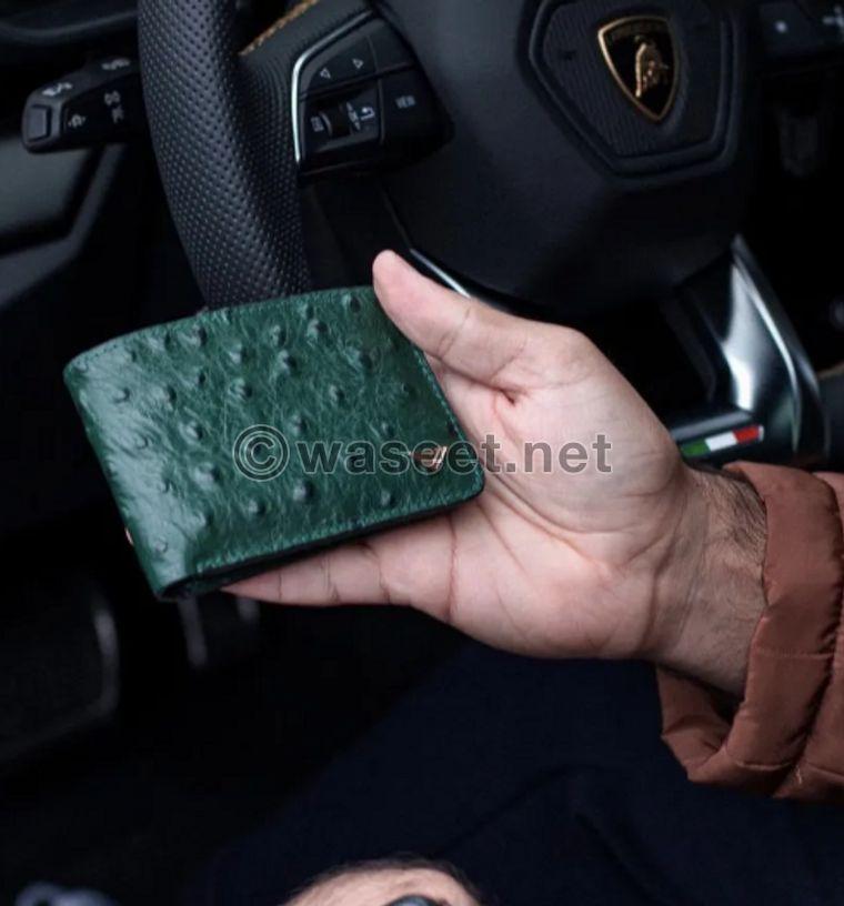 Original leather wallet 0