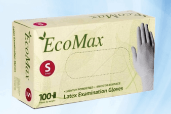 Latex and nitrile gloves