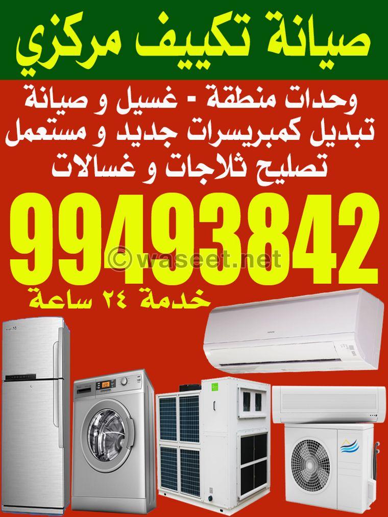 Maintenance of central air conditioning 0