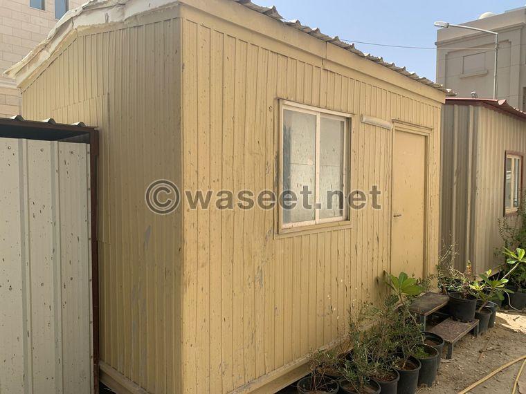 Mobile cabin guard room 3 x 4 chalet with air conditioning 0