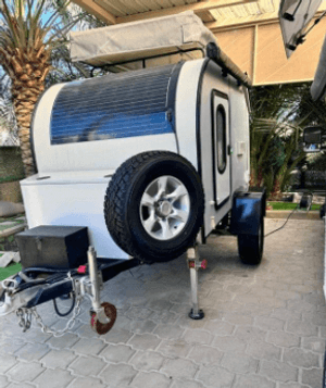 Caravan is trimmed off road model 2019