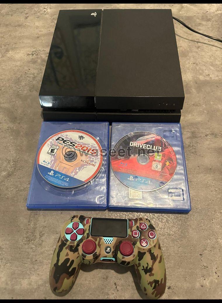 PlayStation 4 + with games for sale 0