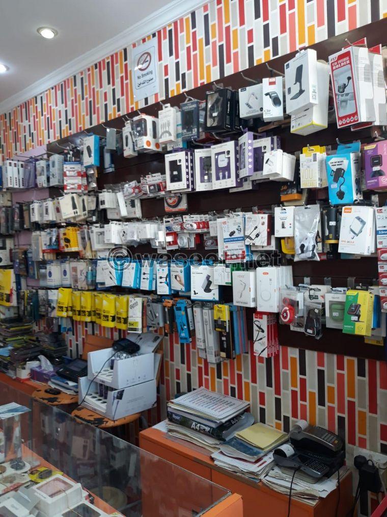 Phone shop for sale, excellent location and income  0