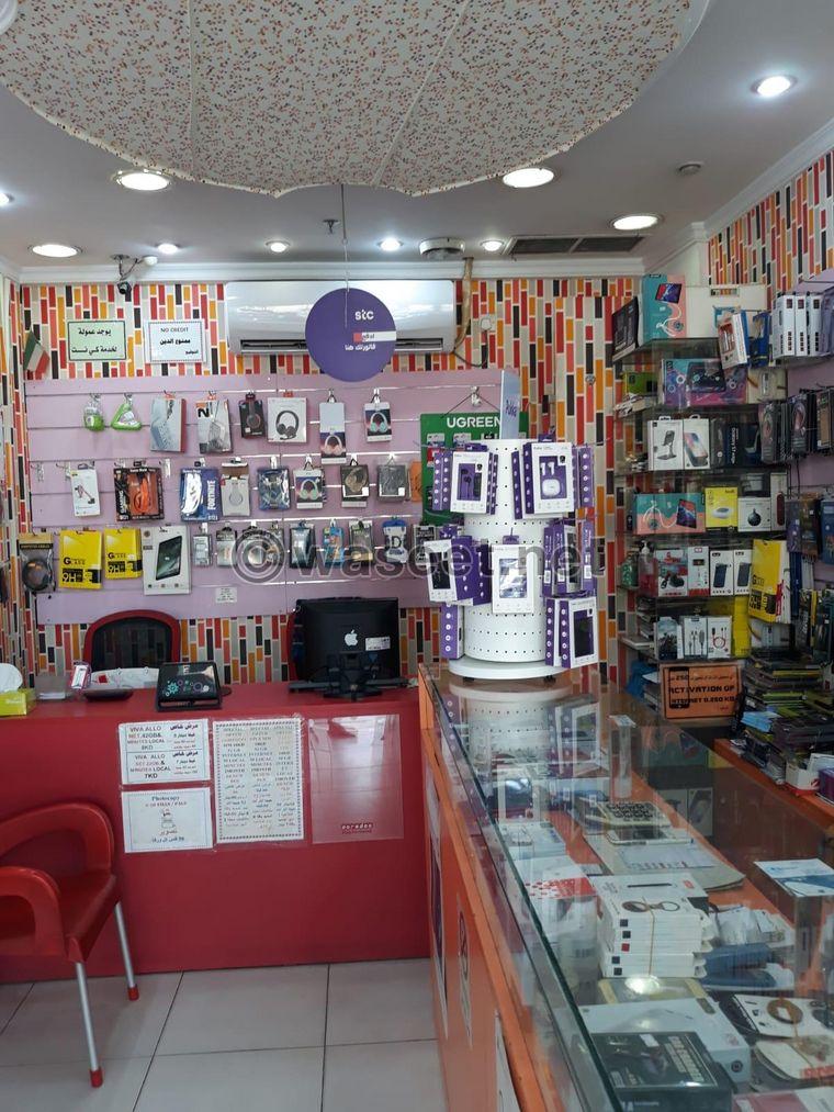 Phone shop for sale, excellent location and income  2