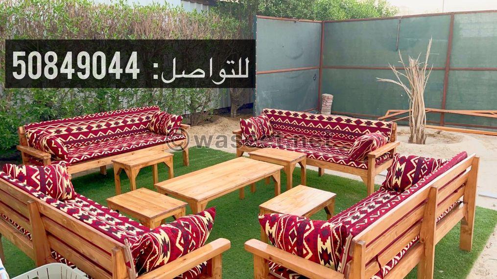 Ready and detachable wood chairs 1