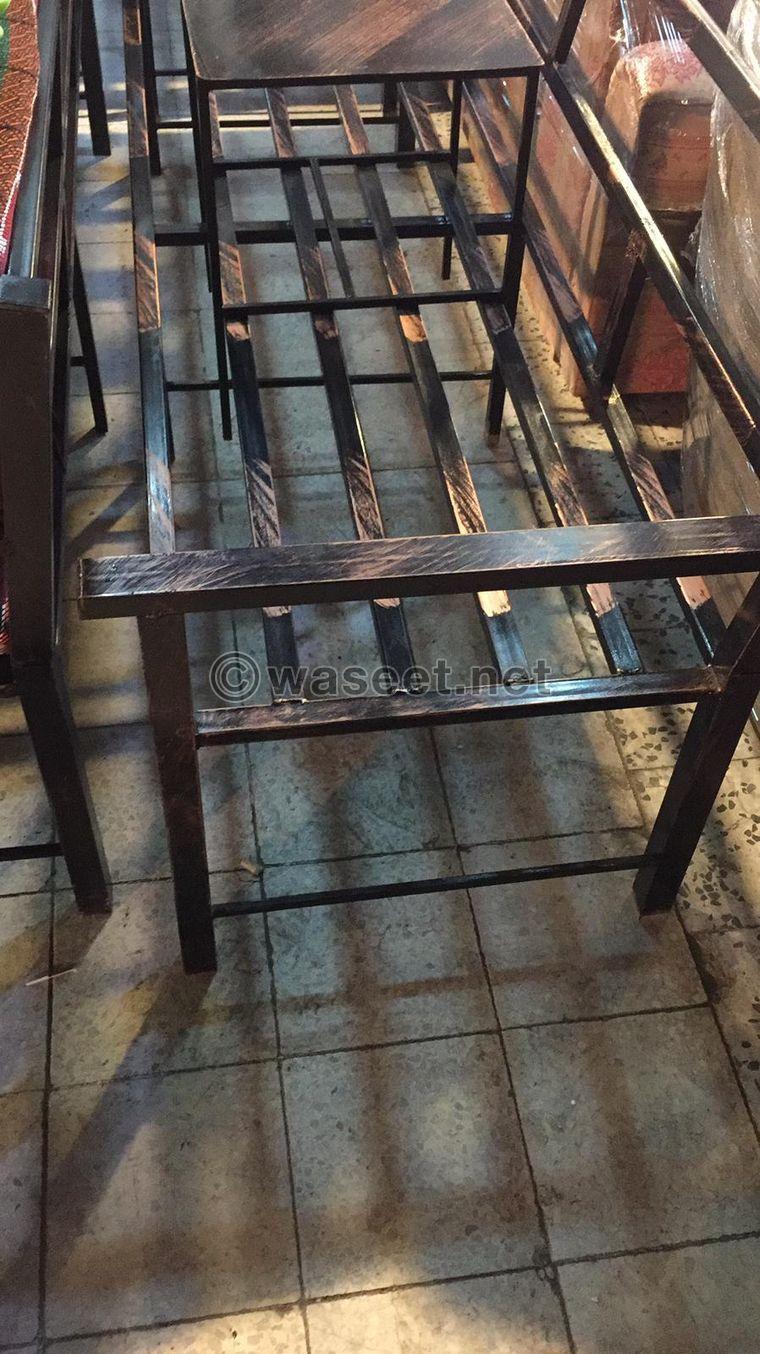 For sale iron chairs 5
