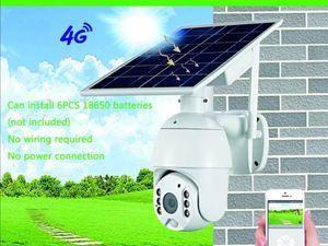 Solar security cameras