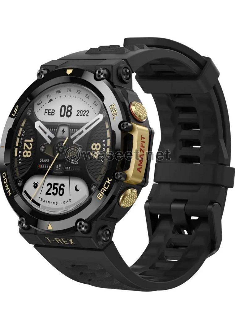 Amazfit T Rex 2 smart watch for men 0