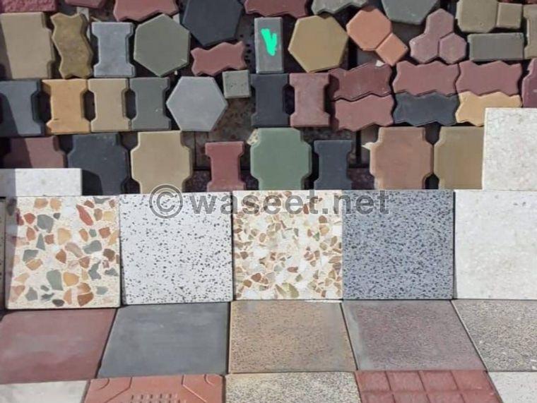 A teacher of overlapping tiles, crabstone and ceramics in all areas of Kuwait  0