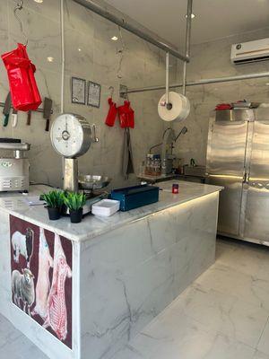 Fully equipped butcher shop for sale