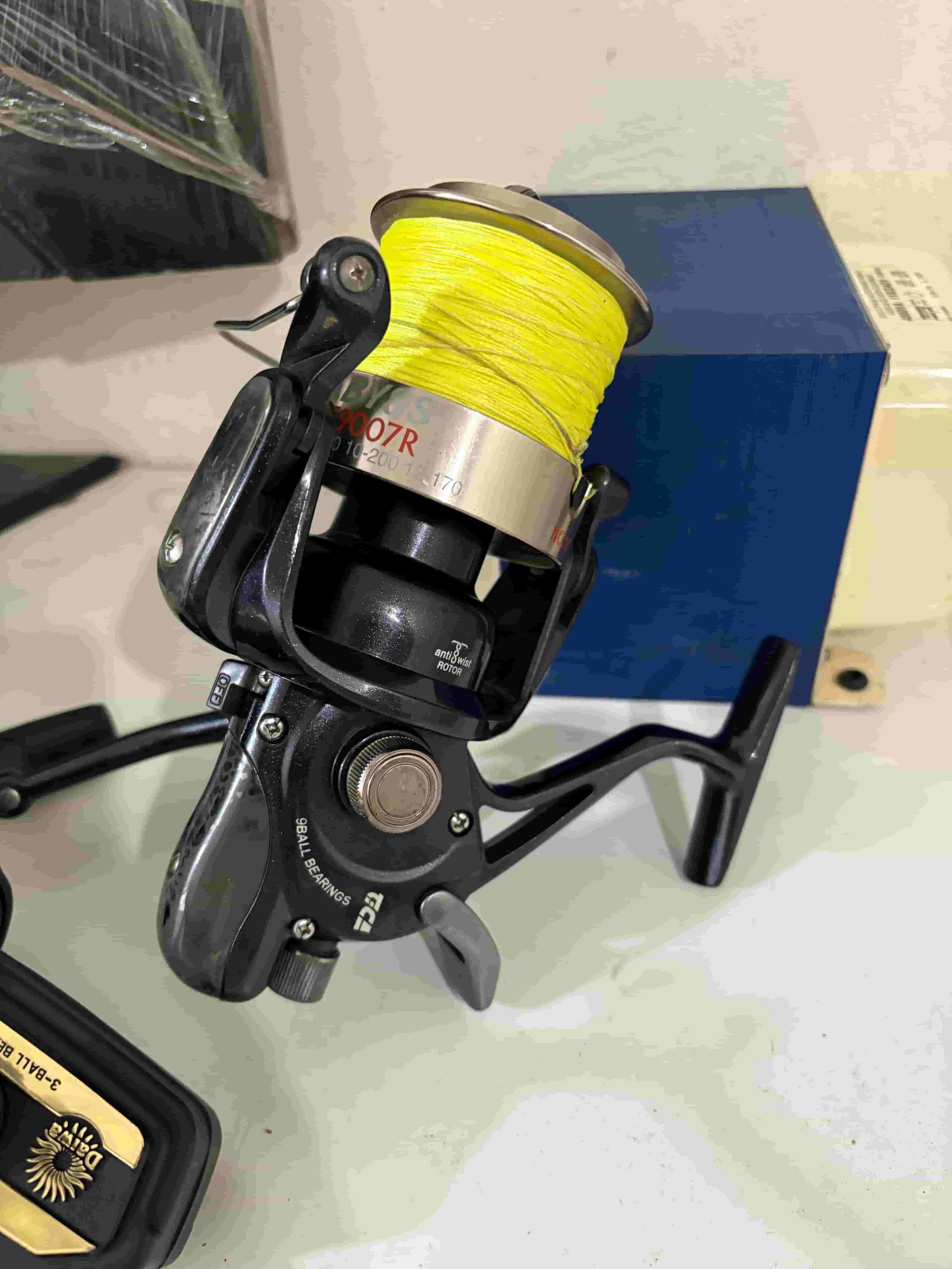 للبيع اربع مكينات صيد شيمانو وريوبي وبن ودايوا للبيع اربع مكينات صيد شيمانو وريوبي وبن ودايوا