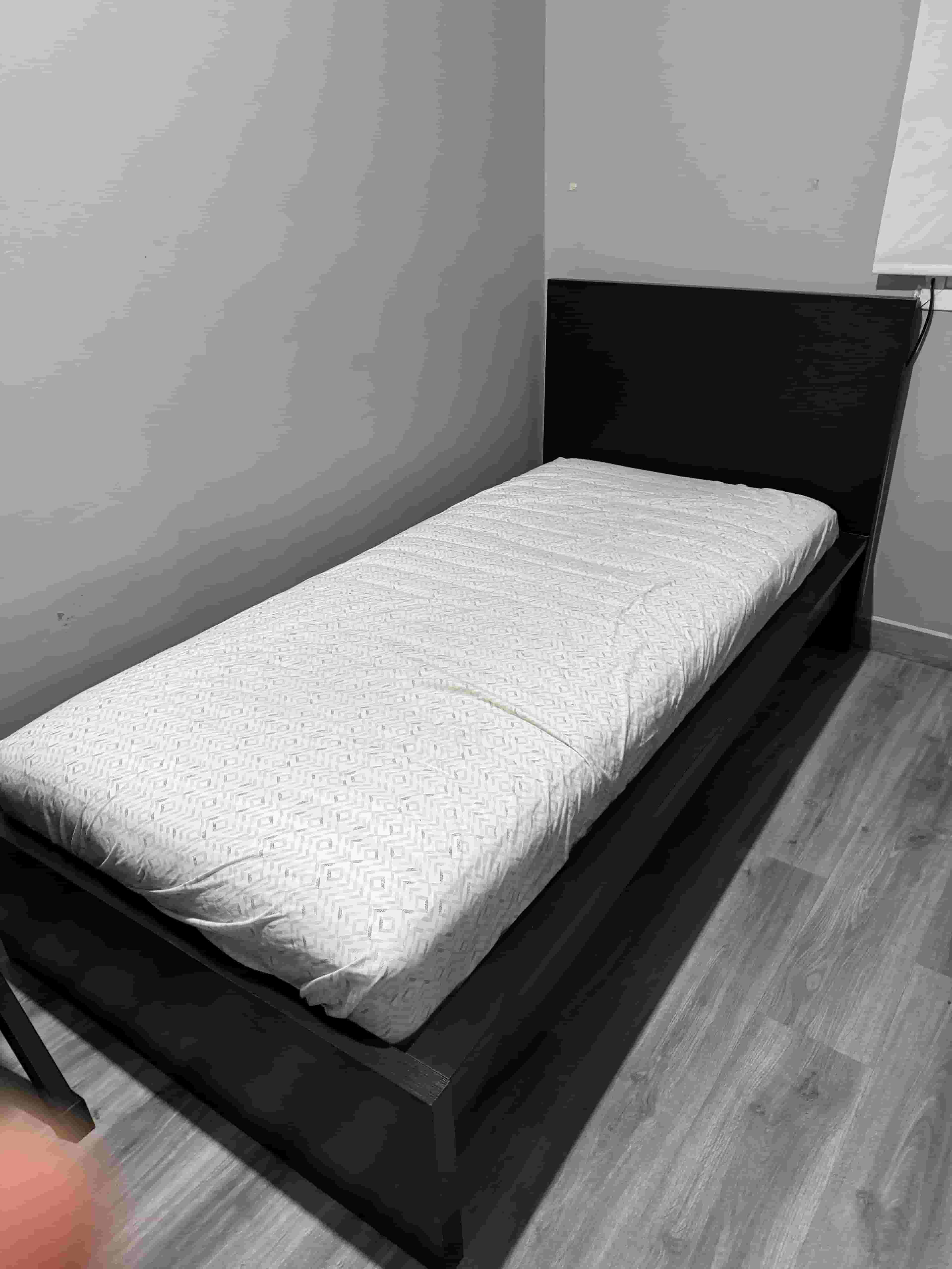 A mattress with a mattress A mattress with a mattress